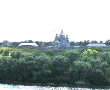 Запоризька сич с воды